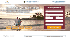 Desktop Screenshot of keralahoneymoon-packages.com